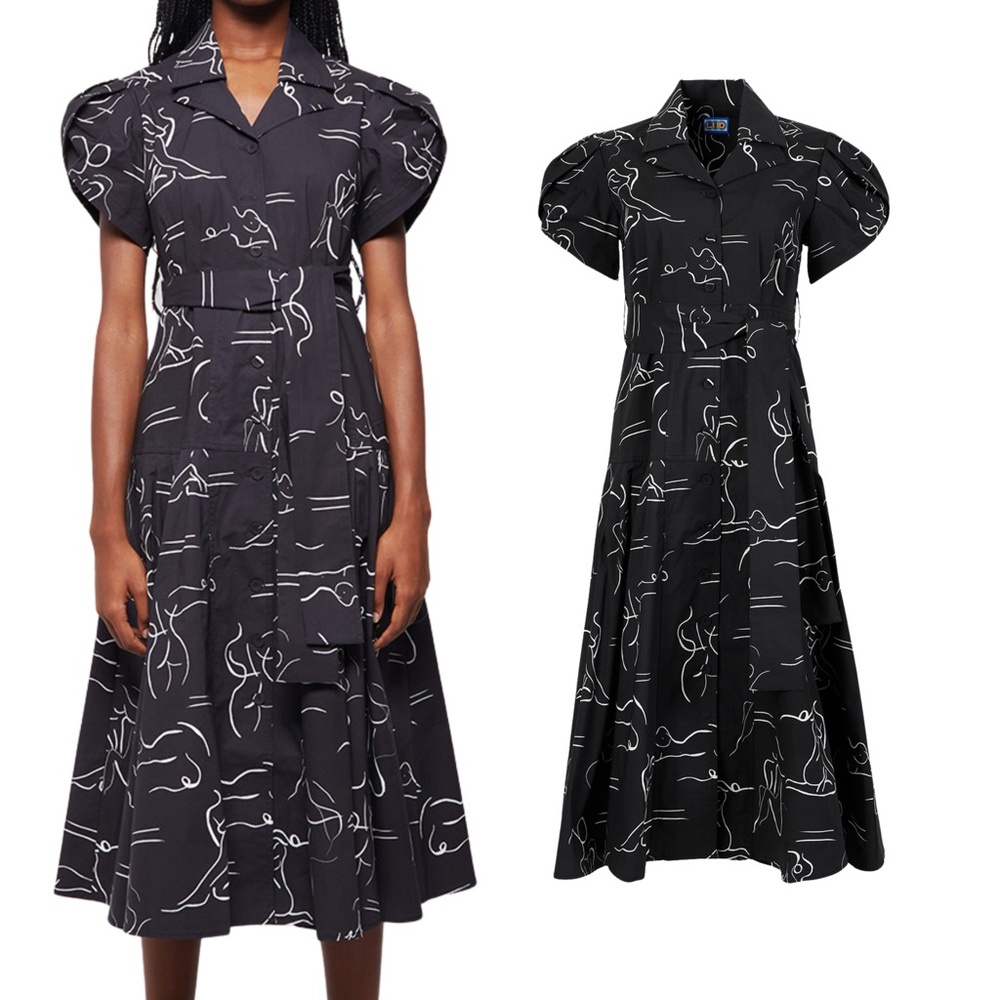 NWT LHD GLADES DRESS BLACK US4
